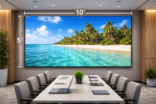 10’ x 5’ Indoor LED Video Wall – Ultra HD Commercial Display (P2.5)