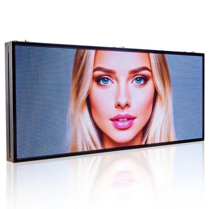 39in P3 Full-Color LED Ticker Display – 4G Cloud Control Wireless Sign