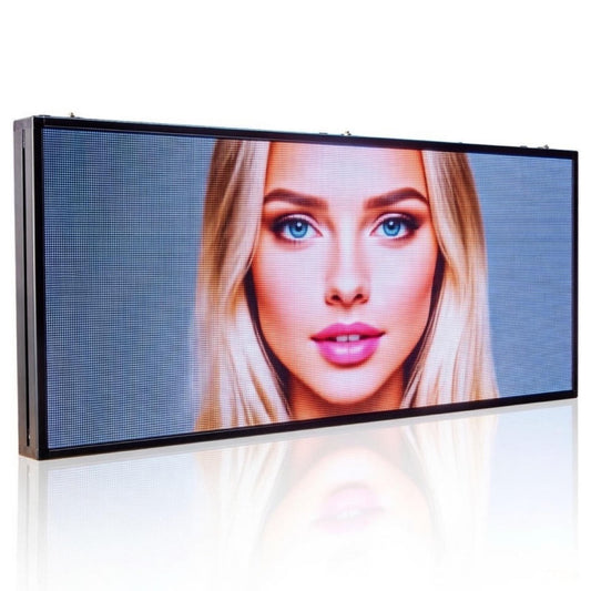 39in P3 Full-Color LED Ticker Display – 4G Cloud Control Wireless Sign