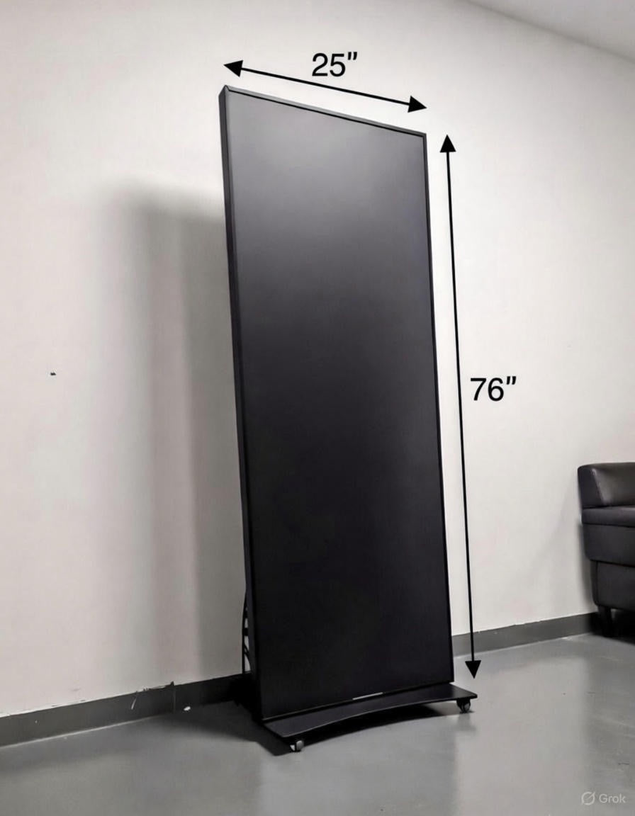 Pro Vertical LED Poster Display (76” x 25”) – Turn-Key Ready | Top Seller P3.9