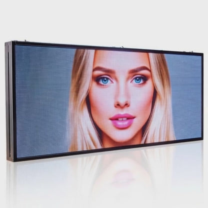 39in P3 Full-Color LED Ticker Display – 4G Cloud Control Wireless Sign